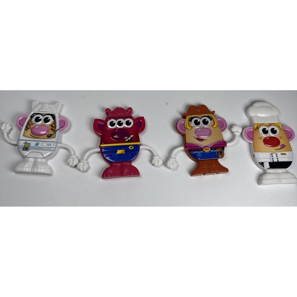 Wendy's Set of 4 Mr. Potato Head Figures Kid's Meal Toys‎ Mashed 2025